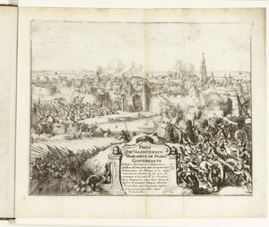 Inname van Valenciennes、1567年 バランシエンヌのキャプチャ (オブジェクトのタイトル) フランダース戦争 (シリーズタイトル) 作： Romeyn de Hooghe