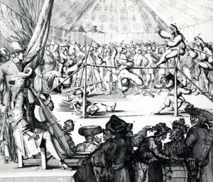 Falling Pay、1697 作： Romeyn de Hooghe