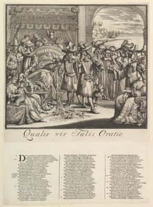 そのような品質のOratio.nd 作： Romeyn de Hooghe