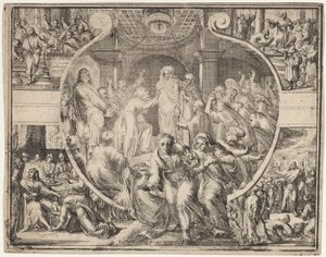 キリストの生涯からのシーンによるラザロの復活 作： Romeyn de Hooghe