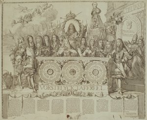 ヴォルステリックシーン、1676年頃 作： Romeyn de Hooghe
