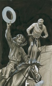 自転車対馬 作： Ron Embleton