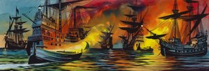 スペイン艦隊の敗北