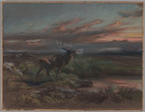 雄鹿の呼び声 作： Rosa Bonheur