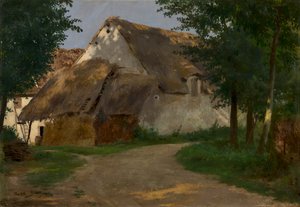 森の入り口の農場 作： Rosa Bonheur