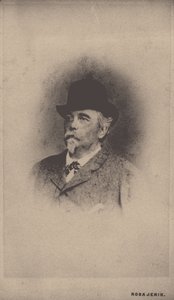 アウグスト・ザンの肖像 1807-1888 作： Rosa Jenik