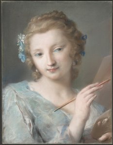 絵画の寓意 作： Rosalba Carriera