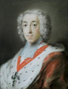 バイエルンのクレメンス8月1700〜1761年、1727年 作： Rosalba Giovanna Carriera