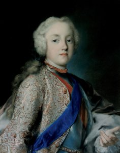 ザクセン州のフレデリッククリスチャン皇太子1722-1763、1739-1740 作： Rosalba Giovanna Carriera