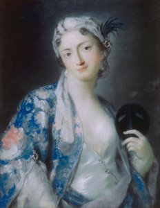 フェリシア・サルトリの肖像 作： Rosalba Giovanna Carriera