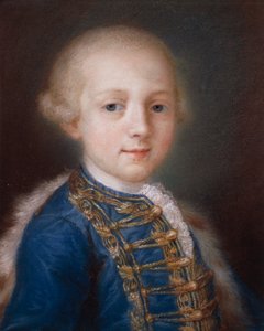 Rosalba Carriera（1673-1757）による若い男の子の肖像