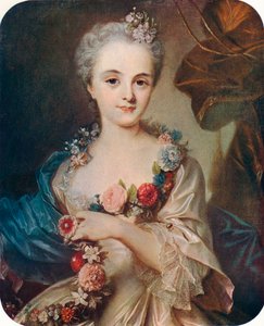 ポンパドゥール侯爵夫人の肖像、18 世紀、1906 年 作： Rosalba Zuanna Carriera