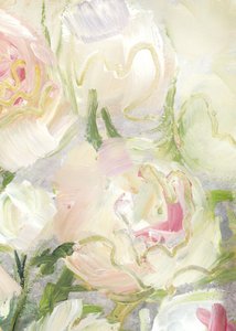 クリーミーなピンクの花 作： Rosana Laiz Blursbyai