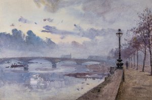テムズ川 作： Rose Maynard Barton
