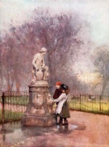飲酒-セントジェームズパークの噴水 作： Rose Maynard Barton