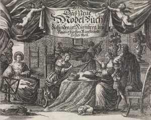 新しいモデルブック。 . .前半、1660年頃。 作： Rosina Helena Fürst