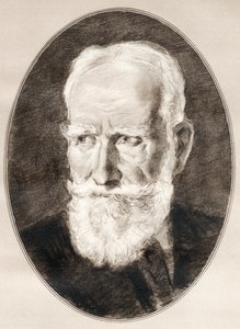 ジョージ・バーナード・ショー著『Living Biographys of Famous Men』より。 作： Ross Gordon