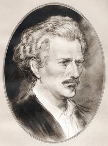 Ignacy Jan Paderewski、「著名人の生きた伝記」より 作： Ross Gordon