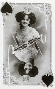 Gertie Millar、イギリスの女優兼歌手、c1905。 作： Rotary Photo