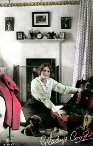 グラディスクーパー1888〜1971年、英国の女優、20世紀初頭。 作： Rotary Photo