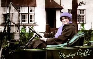 グラディスクーパー1888〜1971年、英国の女優、20世紀初頭。