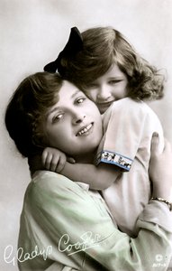 グラディスクーパー1888〜1971年、英国の女優、20世紀初頭。 作： Rotary Photo