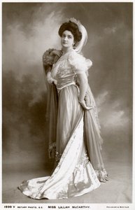 リラ・マッカーシー、イギリスの女優、演劇マネージャー、c1900s。 作： Rotary Photo