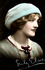 リリー・エルシー1886-1962、イギリスの女優、20世紀初頭。 作： Rotary Photo