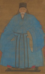 1561 年または 1621 年の 85 歳の芸術家の大叔父 Yizhai の肖像。