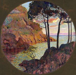 サンフルトゥオーゾ海岸、1910年頃 作： Rubaldo Merello