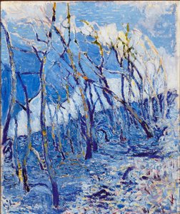 風景や栗の森。 1918〜21年頃 作： Rubaldo Merello