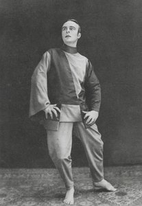 ルドルフ・フォン・ラバン（オーストリアのダンサー）（モノクロ写真 作： 