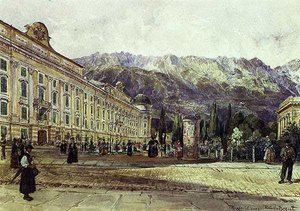 インスブルックの城 作： Rudolf Bernt