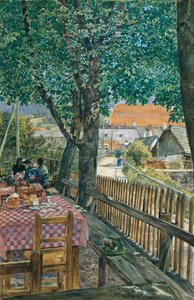 居酒屋の庭 作： Rudolf Bernt