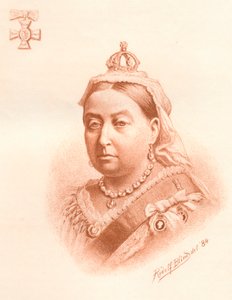 女王陛下、インド皇后、1884 作： Rudolf Blind