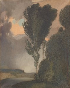 嵐の風景 作： Rudolf Jettmar