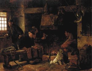 ドイツ語：Warten aufs Essen 夕食を待つ