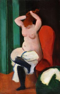 トイレ、1924年 作： Rudolf Kremlicka