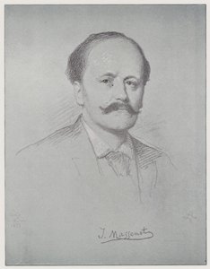 ジュール・エミール・フレデリック・マスネ(リトグラフ) 作： Rudolf Lehmann