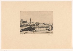 Veere (オブジェクトの元のタイトル) 作： Rudolf Schönberg (signed by artist)