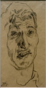 囚人としての自画像（ロシアにて 作： Rudolf Wacker