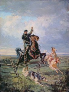 ボルゾワとハンツマン、1872 作： Rudolph Frenz