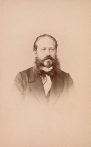 [エドゥアルド・ヒルデブラント]、1860年代。 作： Rudolph Rogorsch