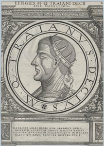 ローマ皇帝デキウス（印刷） 作： Rudolph Wyssenbach