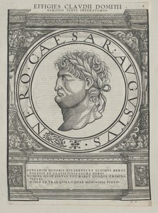 ローマ皇帝ネロ（プリント） 作： Rudolph Wyssenbach
