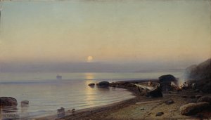 海岸にて、1882年 作： Rufim Gavrilovich Sudkovsky