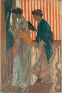 Qui vient? 作： Rupert Bunny