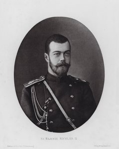 LArmee Russe: Sa Majeste Nicolas II (モノクロ写真) 作： Russian Photographer (after)