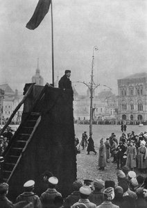レーニン、赤の広場、モスクワ 作： Russian Photographer