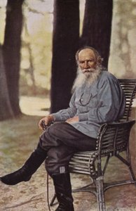 レオトルストイ（1828-1910）、ロシアの小説家、短編小説家、脚本家 作： Russian Photographer